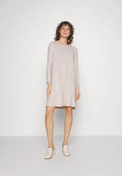 TOM TAILOR Denim Cozy Dress - Jurk - Cloud Grey Melange