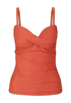 Tom Tailor Tankini Mit Struktur - Bikinitop - Burned Red -Tom Tailor cbda1b16d5574012aad071d1cf9f0e0b