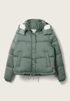 TOM TAILOR Denim Mit Abnehmbarer Kapuze  - Winterjas - Green Dust -Tom Tailor cbe96d81ff4443f19a57a64e14a360ea