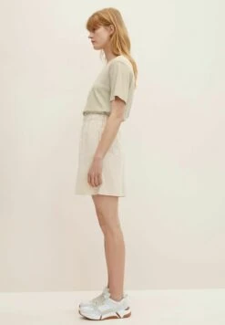 TOM TAILOR Denim A-Lijn Rok - Light Cashew Beige -Tom Tailor cc79eaf82f2f4608a85fd5ef4375b56c