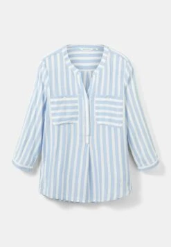 Tom Tailor Striped - Blouse - Dreamy Blue Offwhite Stripe -Tom Tailor ccbfd67b4eae43a48c996e889d7ed86c