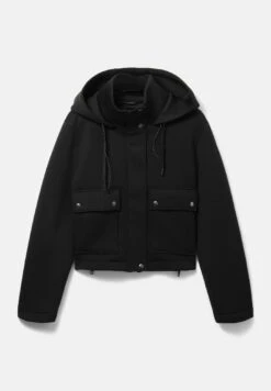 TOM TAILOR Denim Mit Kapuze  - Lichte Jas - Deep Black -Tom Tailor cd226dedfe60462fbad2b16a5866ee1e