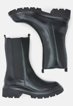 TOM TAILOR Denim Licence Mit Block Absa - Laarzen - Black -Tom Tailor cdf96e07c08e45d6bc2b750ae253b721