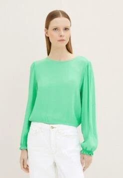 TOM TAILOR Denim Mit Rückenschlitz - Blouse - Strong Green