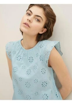 TOM TAILOR Denim Mini Shapeschiffli Dress - Jurk - Light Blue -Tom Tailor d0082700913a46cfb6f80abf32d3c5d0