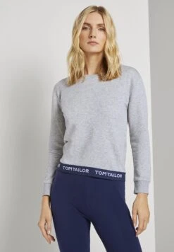 Tom Tailor Pyjamashirt - Grey Melange