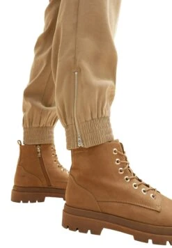Tom Tailor Trainingsbroek - Splashed Clay Beige -Tom Tailor d00eecde80434b9f813b0e9f6ed16143