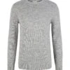 Tom Tailor Trui - Grey White Mouline
