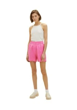 Tom Tailor Bermuda Mit - Shorts - Nouveau Pink -Tom Tailor d18b87ec382b46e0a8a346a761f106bd