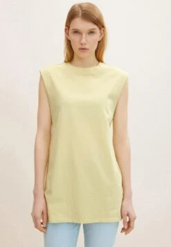 TOM TAILOR Denim Top - Soft Lime