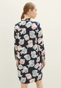 Tom Tailor Fliessendes - Blousejurk - Tie Dye Flower Design