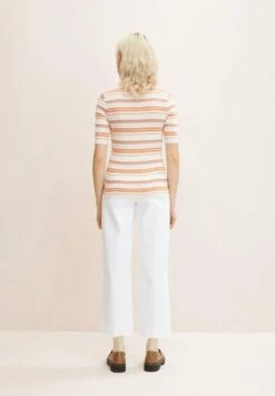 TOM TAILOR Denim Gestreiftes - T-Shirt Print - Soft Multicolor Stripe -Tom Tailor d26f9cc0e5634ea89c07fa50490e90f3