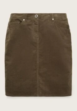 Tom Tailor Basic  - Jeansrok - Tarmac Khaki -Tom Tailor d288fc23c42947feb6a0932c036d7af4