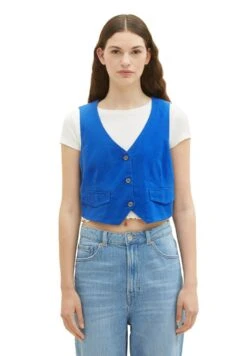 TOM TAILOR Denim Bodywarmer - Shiny Royal Blue -Tom Tailor d2d34d893b6b448a9978c8e4a47fbb61