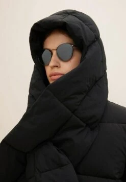 Tom Tailor Mit Abnehmbarem Schal - Winterjas - Deep Black -Tom Tailor d35532b918c54f2c994d73748fd4e9f0