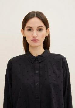 TOM TAILOR Denim Overhemdblouse - Deep Black -Tom Tailor d3e4937db3f648b9ac9a4bc953b6ebb2