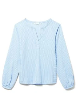 Tom Tailor Stripe - Blouse - Dreamy Blue White Thin Stripe -Tom Tailor d46469d6f590448fa32d5252dcb11035
