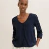 TOM TAILOR Denim Langarm - Blouse - Sky Captain Blue