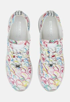 Tom Tailor Licence Mit Keilabsatz - Sneakers Laag - White/Multi -Tom Tailor d57e5423bac3413cb0f446b752e757be