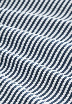 Tom Tailor Gestreifte Mit Raffungen - Bikinibroekje - French Navy -Tom Tailor d7a328851d204fe79c40f743102ef871