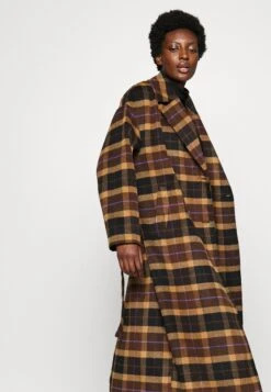 TOM TAILOR Denim Loose Belted Coat - Mantel - Brown -Tom Tailor d7ac2e58d23b476b816de6953c406703