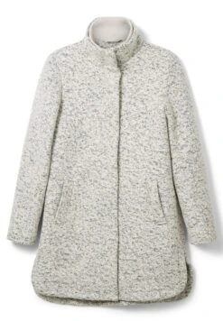 TOM TAILOR Denim Bouclé - Mantel - Grey Black Boucle -Tom Tailor d8107c9981f24813a18d162f82b74775