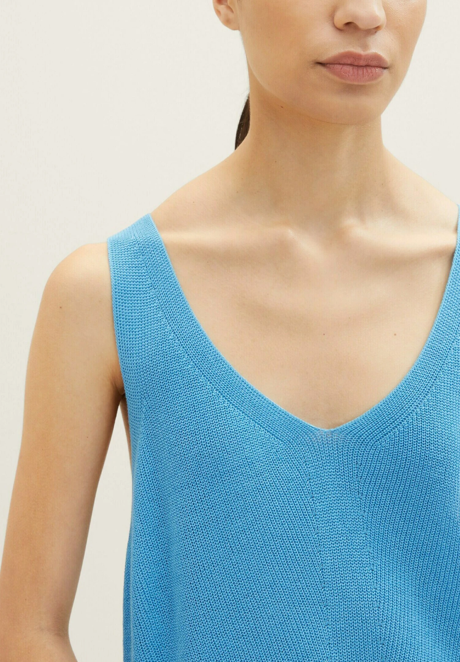 Tom Tailor Top - Soft Cloud Blue 4 Tom Tailor Top - Soft Cloud Blue - Afbeelding 4