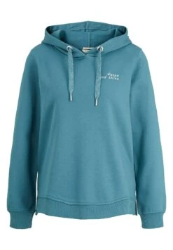 Tom Tailor Mit Textprint  - Hoodie - Pastel Teal