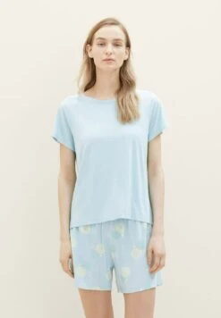 Tom Tailor Mit Print Set - Pyjama - Blue Medium Allover