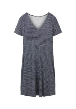 Tom Tailor Jerseyjurk - Navy Geometrical Design -Tom Tailor dc9b9921e5314499b357c6c42dfa7d5e