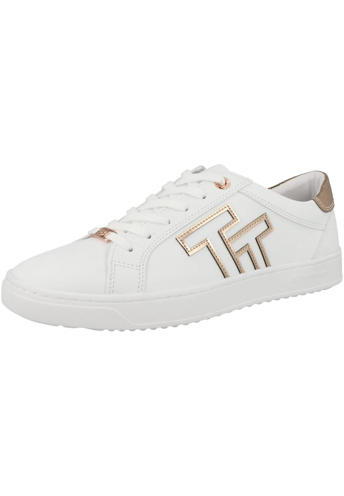 Tom Tailor Sneakers Laag - White-Rose-Gold 2 Tom Tailor Sneakers Laag - White-Rose-Gold - Afbeelding 2