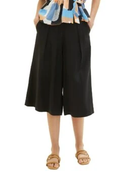 Tom Tailor Culotte - Shorts - Deep Black 13 Tom Tailor Culotte - Shorts - Deep Black -Tom Tailor dfb8dde546f2431a88c950fd006d5977