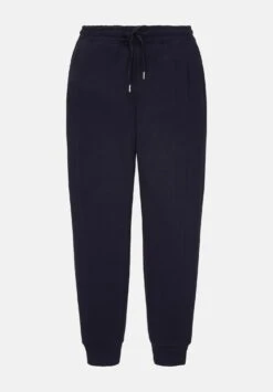 Tom Tailor Mit Rippbündchen - Trainingsbroek - Navy Midnight Blue -Tom Tailor e10cb50ec6134f209f2b28a1c2a41832