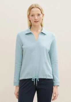 Tom Tailor Mit Kordelzug - Sweater - Tourmaline
