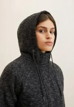 Tom Tailor Mantel - Anthracite Structure -Tom Tailor e2234192ecd247078f47b055a7529c38