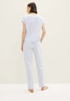 Tom Tailor Bodywear Mit Struktur - Pyjamabroek - Blue Light Dots -Tom Tailor e3d6e1a949784dc686a96f26f8637036