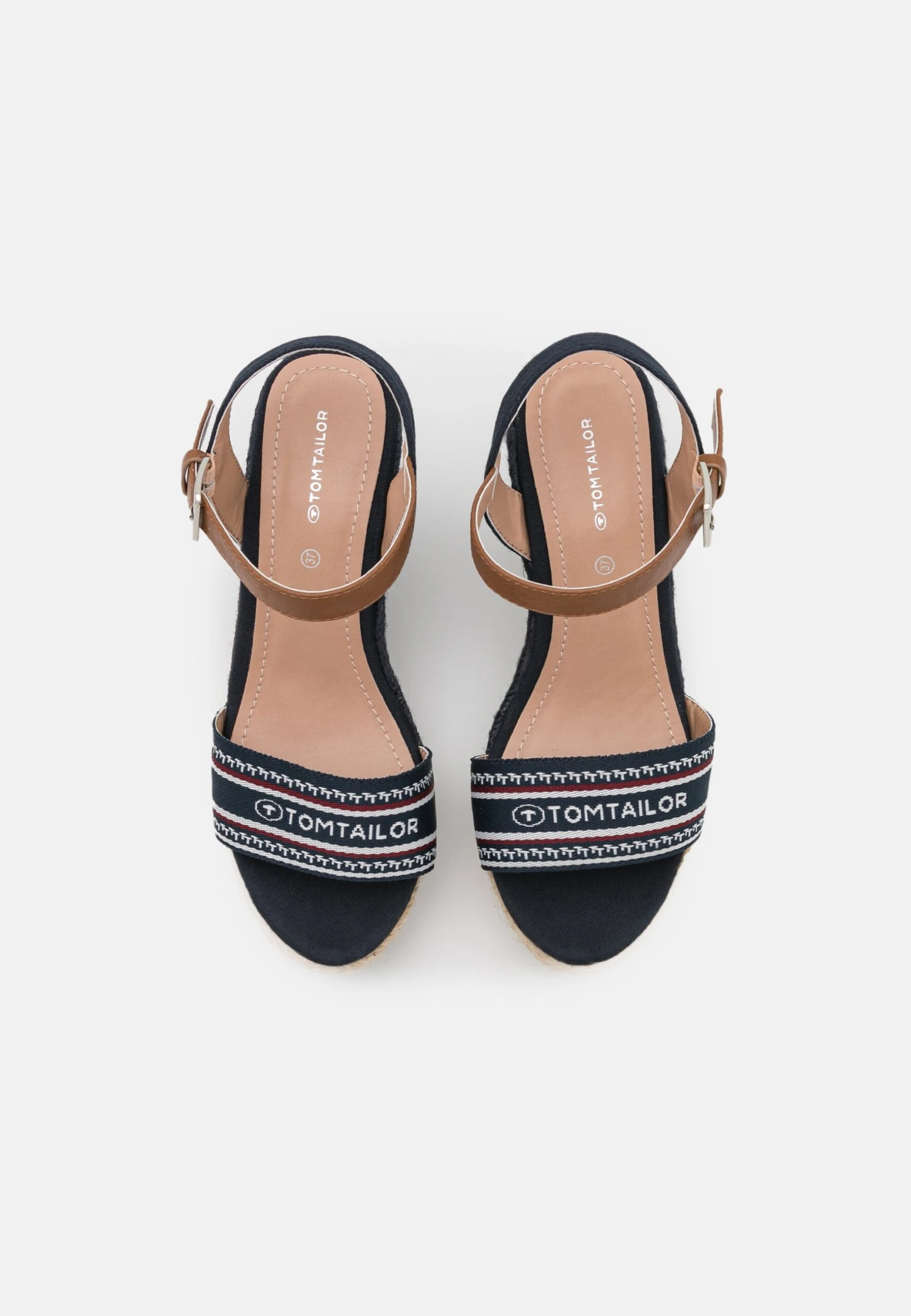Tom Tailor Sandalen Met Plateauzool - Navy 5 Tom Tailor Sandalen Met Plateauzool - Navy - Afbeelding 5