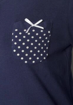 Tom Tailor Nachtjapon - Blue/Dark Solid -Tom Tailor e57ca697bd9c4b688ef7e9e69634e0e4