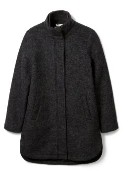 TOM TAILOR Denim Bouclé - Mantel - Shale Grey Melange -Tom Tailor e74292ac0a824c068d5d9a62da8f1bfd