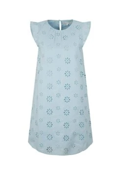TOM TAILOR Denim Mini Shapeschiffli Dress - Jurk - Light Blue -Tom Tailor e7ad4e3318b04575acb116bc9cecfa43