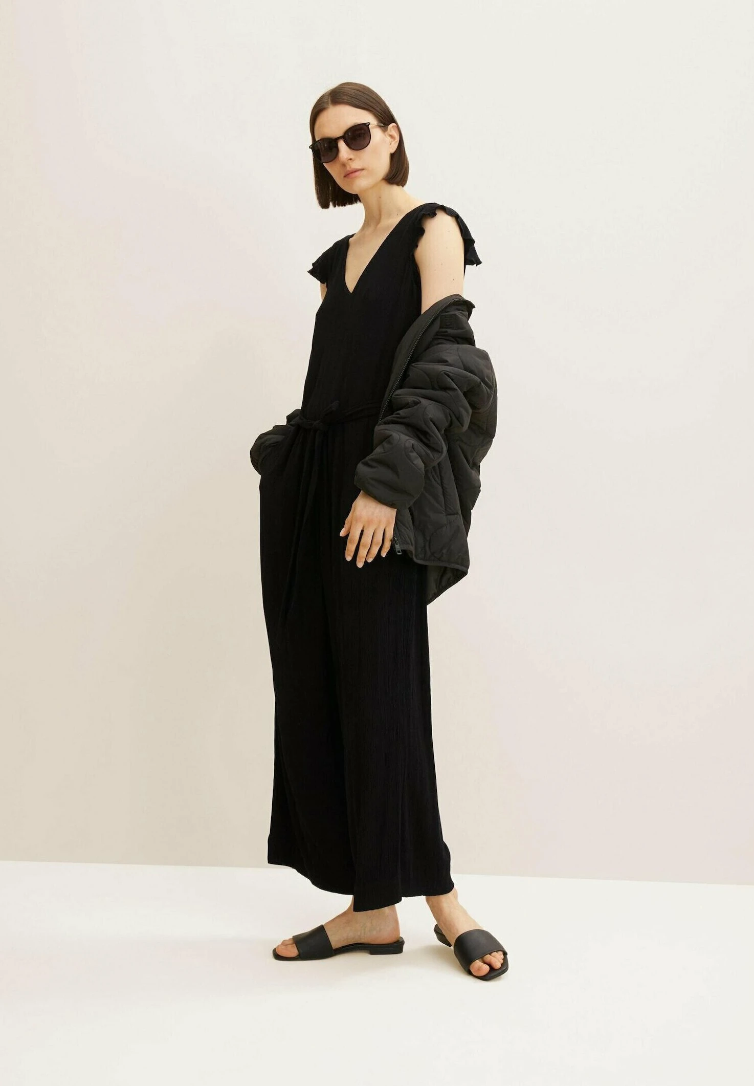 Tom Tailor Jumpsuit - Deep Black 2 Tom Tailor Jumpsuit - Deep Black - Afbeelding 2