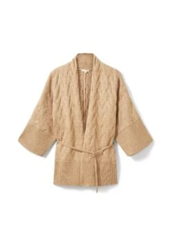 Tom Tailor Gebundener - Vest - Soft Light Camel Melange -Tom Tailor e91255f3c41c4464917e2e4b9c5eba5c