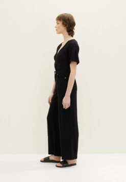 TOM TAILOR Denim Palazzo- Broek - Deep Black -Tom Tailor e9ef25fbb47748afa92e4fc937ea083f
