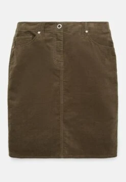 Tom Tailor Basic  - Jeansrok - Tarmac Khaki -Tom Tailor ec654d60d12d440aa8f6be7e48a851e6
