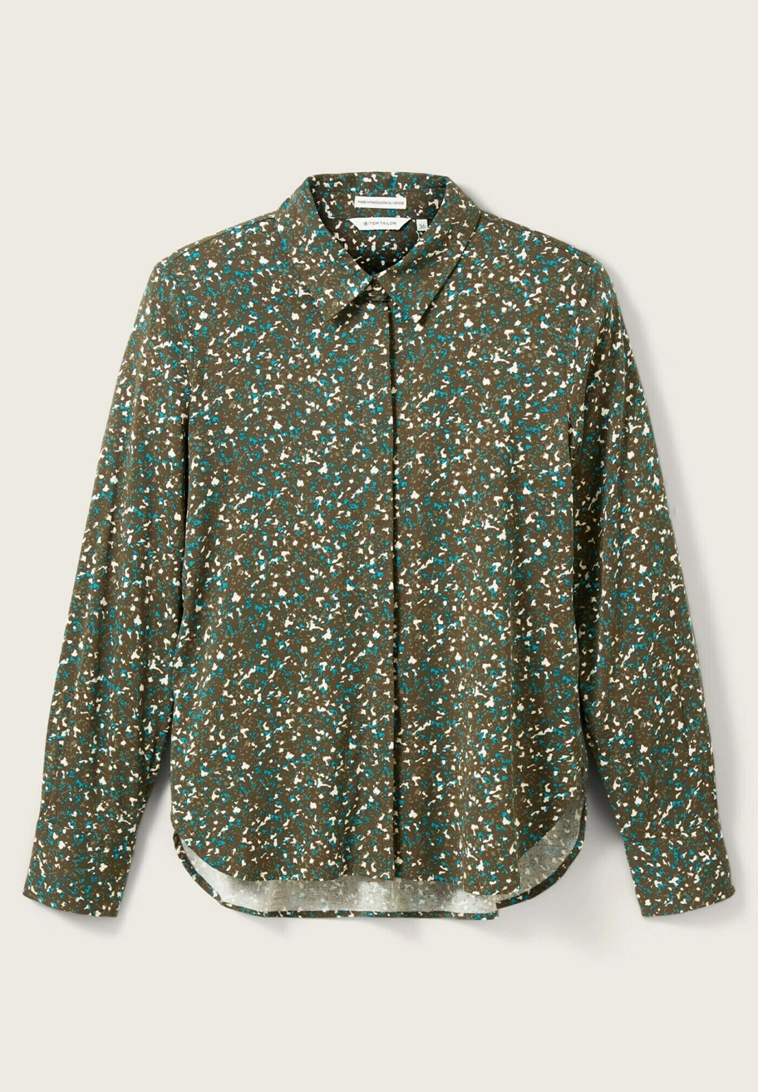 Tom Tailor Overhemdblouse - Abstract Minimal Design 8 Tom Tailor Overhemdblouse - Abstract Minimal Design - Afbeelding 8