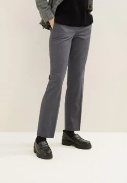 Tom Tailor Klassische Bundfalten - Chino - Evident Anthracite Melange -Tom Tailor ecfe66200cee49f0b5186227666a7634