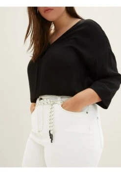 Tom Tailor Plus - Cropped Barrel - Slim Fit Jeans - Whisper White -Tom Tailor ee01f4d4e0de42bca4a8bbdb66b7a1a5