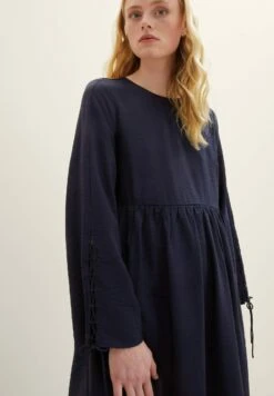 TOM TAILOR Denim Mini Mit Schnürdetails - Jurk - Sky Captain Blue -Tom Tailor f02d192610204cc8a1424f1ea8c4aaff