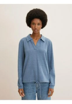 Tom Tailor Poloshirt - Stormy Sea Blue Melange