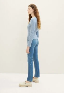 Tom Tailor Alexa- Straight Leg Jeans - Mid Stone Wash Denim -Tom Tailor f17301cc7daf46a785523ab0b8769ee6